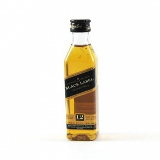 Whisky Johnnie W. Black L.mini 0.05L