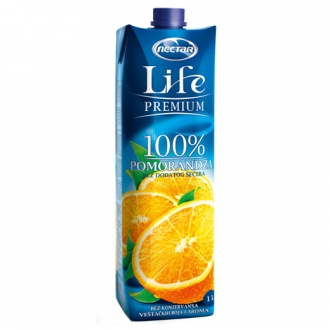 Nektar Life Premium Pomorandza 100% 1L TP