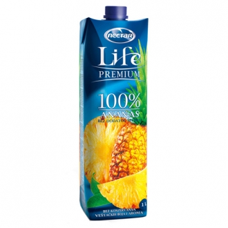 Nektar Life Premium Ananas 100% 1L TP