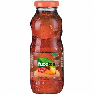 Fuze Tea Peach Hibiscus 0.25L NRG