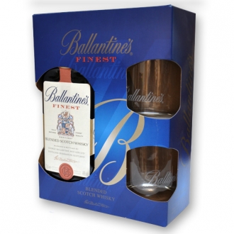 Whisky Ballantine's 0.7 L + 2 case