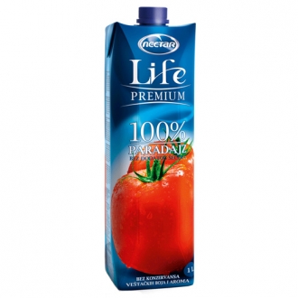 Nektar Life Premium Paradajz 100% 1L TP