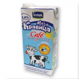 Mleko Krav. za kafu 3,8% 1 L