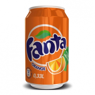 Fanta Orange 0.33 L CAN (24 kom u paketu)